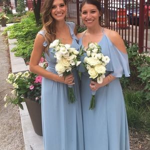 Baby blue Bridesmaid dress size small